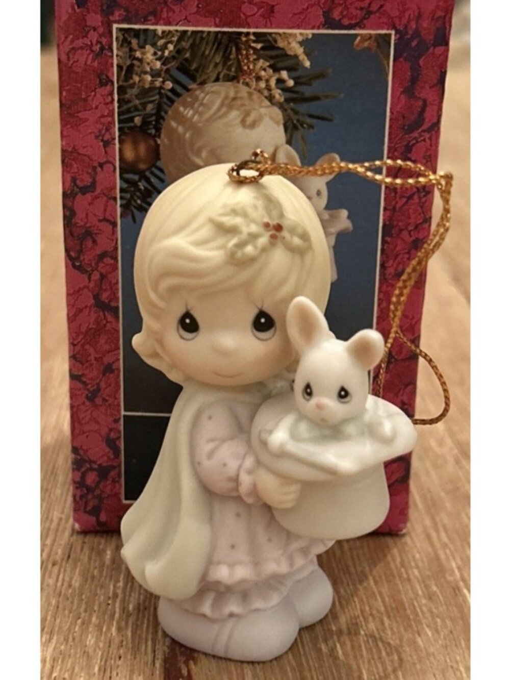 Precious Moments 529648 The Magic Starts With You Ornament 1992 New in Box